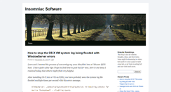 Desktop Screenshot of insomniacsoftware.com